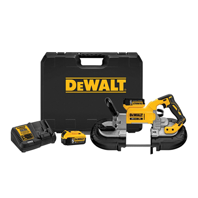 DEWALT 20V MAX* XR® Brushless Deep Cut Band Saw Kit DCS374P2