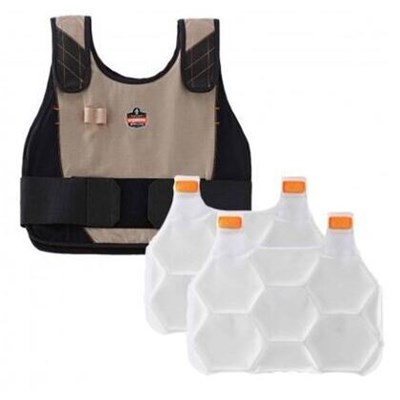 ERGODYNE Cooling Vest with Charge Pack E12112