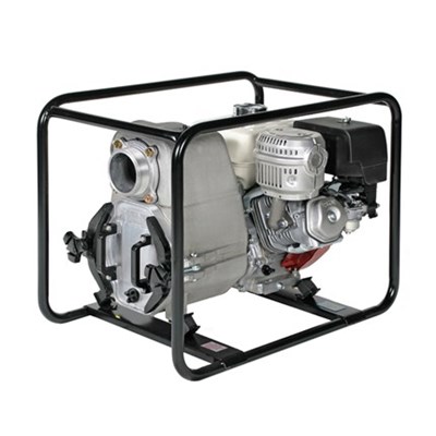 TSURUMI Engine Driven Trash Pump, 11 HP EPT3-100HA