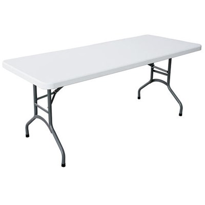 PDG 6 ft Plastic Folding Table FLDTBL