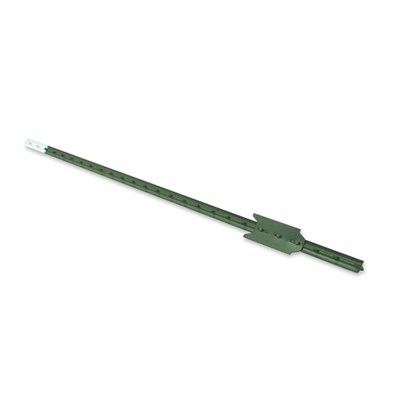 CHICAGO HEIGHTS STEEL Green T Post, 6ft, 1.25 lbs FRPT12500060G4N