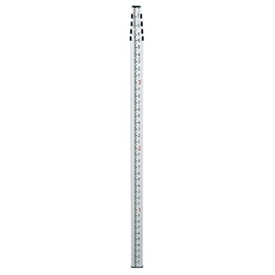 SPECTRA PRECISION 15 ft Grade Rod, Inches 5-Section Telescopic Aluminum GR152