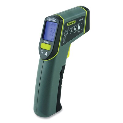GENERAL TOOLS Mid-Range Infrared Thermometer Gun, -4F to 605F IRT206
