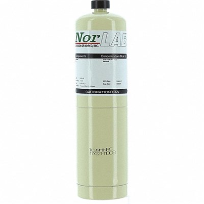 NORCO Calibration Gas Carbon Monoxide, 100 PPM, 103 Liter J1016100PA