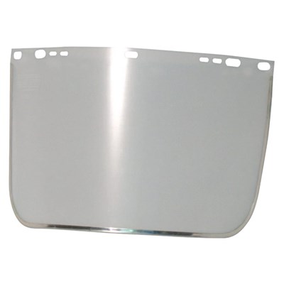 ANCHOR BRAND Clear Faceshield, Aluminum Bound, 9 in x 15-1/2 in for Jackson Safety® Head Gear/Cap Adaptors JP-34-40