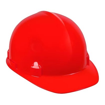 JACKSON SAFETY SC-6 Red Hard Hat with 391 Ratchet Suspension JP-SC-6-R