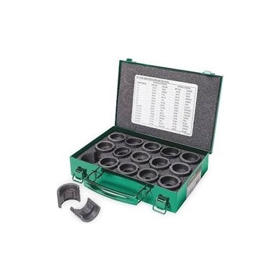 GREENLEE 12 Ton Die Kit for 6 AWG to 750 kcmil Aluminum Connectors KD12AL