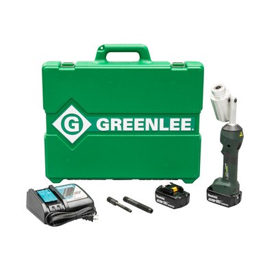 GREENLEE Intelli-PUNCH™ 11-Ton Battery-Hydraulic Knockout Kit LS100X11A