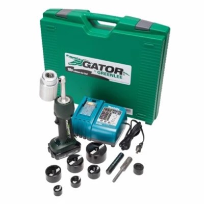 GREENLEE 7-Ton Gator® Battery-Hydraulic Knockout Kit LS50L11B