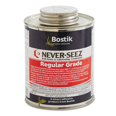 BOSTIK Never-Seez® Regular Grade Compounds, 1 lb Brush Top Can LUB351