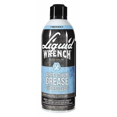 LIQUID WRENCH White Lithium Spray Grease LUBL616