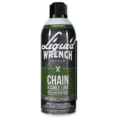 LIQUID WRENCH Chain & Cable Lubricant, 11 oz LUBL711