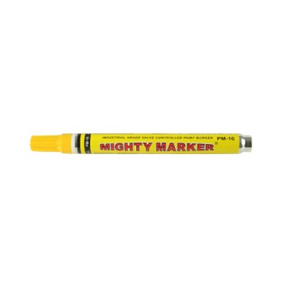 ARRO-MARK Mighty Marker® PM-16 Medium Tip Paint Marker, Yellow, 12 per Box MA-VAPM-Y