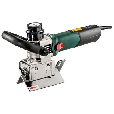 METABO Beveling Tool for Weld Seam Preparation with Lock-On Switch, 0-90 Degrees Bevel Angle Setting MET-KFM15-10F