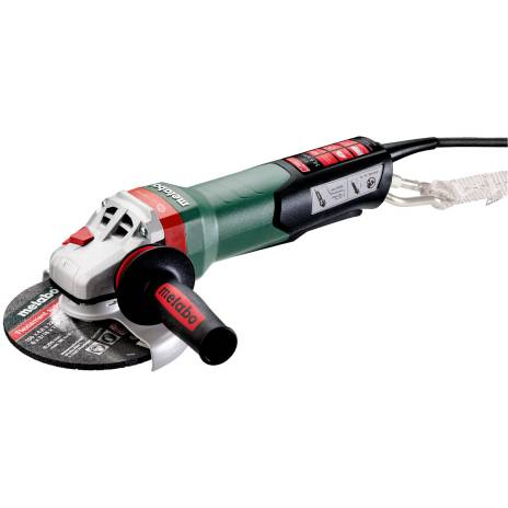 METABO 6 in M-Brush Angle Grinder with Brake and Quick Locking Nut MET-WEPBA19-150QDS