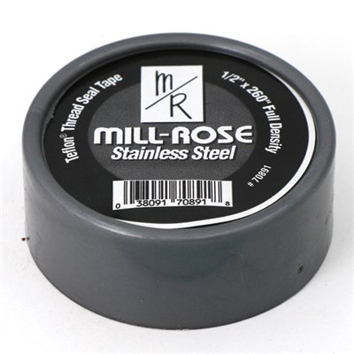 MILL-ROSE COMPANY 1/2 in x 260 in Stainless Steel Teflon Tape MR70891