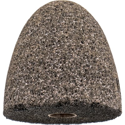 UNITED ABRASIVES 2-3/4 in x 3-1/2 in x 5/8-11 in T16 Cone Grinding Stone N0742