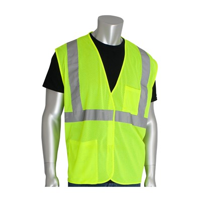 PIP Class 2 Lime Green Vest, Large RHF81013