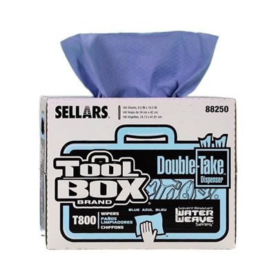SELLARS TOOLBOX® T800 WaterWeave® Blue Double-Take® Wipers S88250