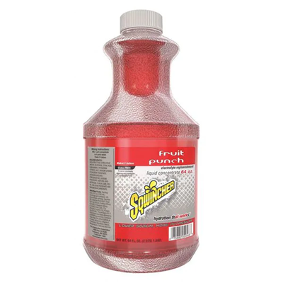 SQWINCHER Liquid Concentrate Drink Mix, Case, Fruit Punch SQ030325