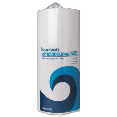 BOARDWALK Paper Towel Roll, White, 30 Rolls per Case SS0074