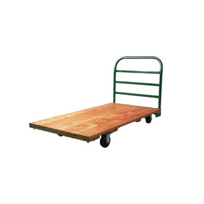 EZ ROLL 24 in x 48 in Wood Platform Cart PTE-2448-6MOR-RH