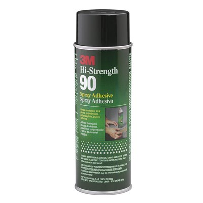 3M Hi-Strength 90 Adhesive Spray Can, Clear SSSA03