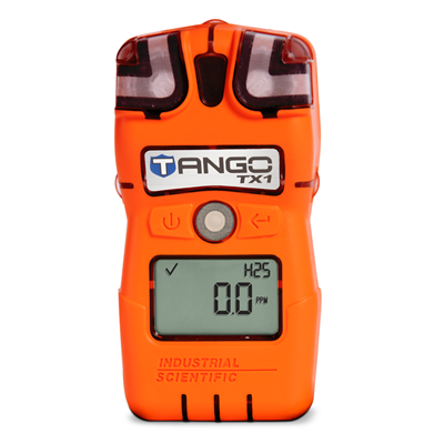 INDUSTRIAL SCIENTIFIC Tango® TX1 Single-Gas Detector, H2S TX1-2