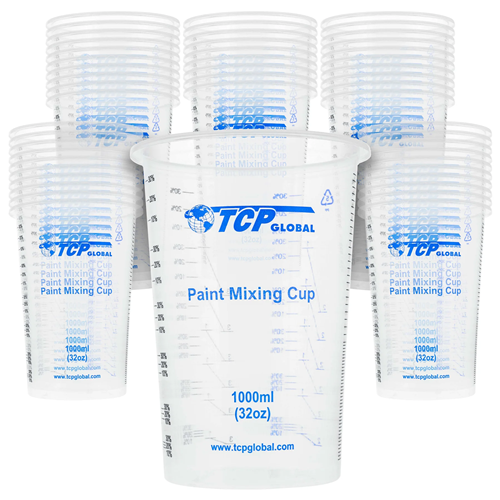 TCP 32 oz Paint Mixing Cups, 50/Case TCP-G32