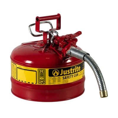 JUSTRITE 5 Gal Safety Gas Can, Type II U2-51-S