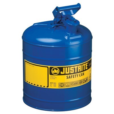 JUSTRITE 5 Gal Blue Kerosene Can, Type I UI-50-SB