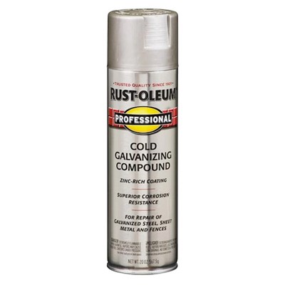 RUST-OLEUM Cold Galvanizing Metalic Spray Paint, 20 oz V2185