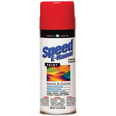 AERVOE Gloss Red Zynolyte® Speed E-Namel Spray Paint, 16 oz V2407