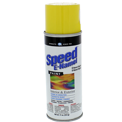 AERVOE Gloss Yellow Zynolyte® Speed E-Namel Spray Paint, 16 oz V2409