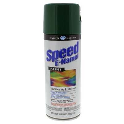 AERVOE Hunter Green Zynolyte® Speed E-Namel Spray Paint, 16 oz V2410