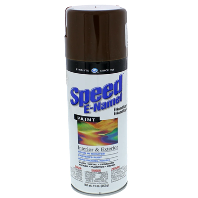 AERVOE Gloss Brown Zynolyte® Speed E-Namel Spray Paint, 16 oz V2411