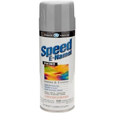 AERVOE Aluminum Zynolyte® Speed E-Namel Spray Paint, 16 oz V2412