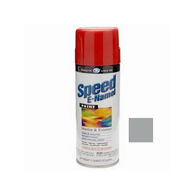 AERVOE Medium Gray Zynolyte® Speed E-Namel Spray Paint, 16 oz V2413