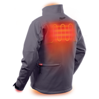 MILWAUKEE M12™ Heated TOUGHSHELL™ Jacket Kit, Gray, X-Large 202G-21XL