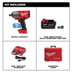 MILWAUKEE M18 FUEL™ w/ ONE-KEY™ High Torque Impact Wrench 3/4 in Friction Ring Kit 2864-22R