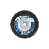 METABO 6 in x 5/8-11 in 80 Grit Flap Disc, Type 27 29476