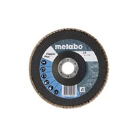 METABO 6 in x 5/8-11 in 80 Grit Flap Disc, Type 27 29476