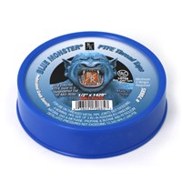 MILL-ROSE COMPANY 1/2 in Blue Monster Teflon Tape Roll, 45 per Case 70885