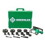 GREENLEE 11-Ton Hydraulic Knockout Kit with Hand Pump and Slug-Buster® 1/2" - 4" 7310SB