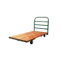 EZ ROLL 30 in x 60 in Wood Platform Cart SSPT